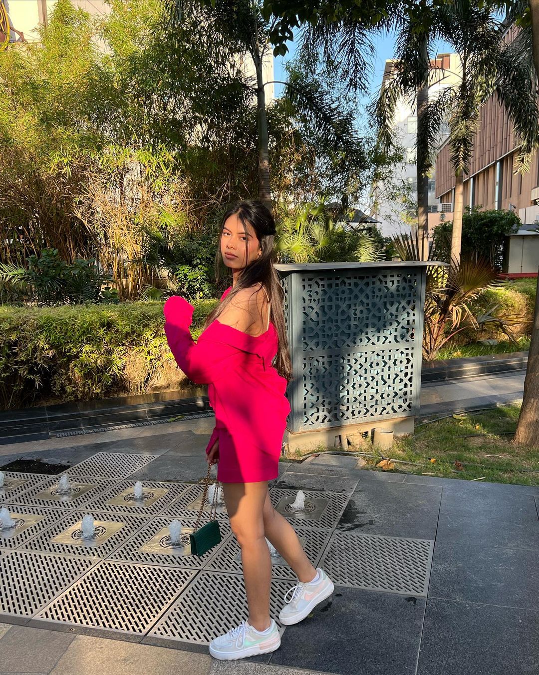 Hot Pink Skirt