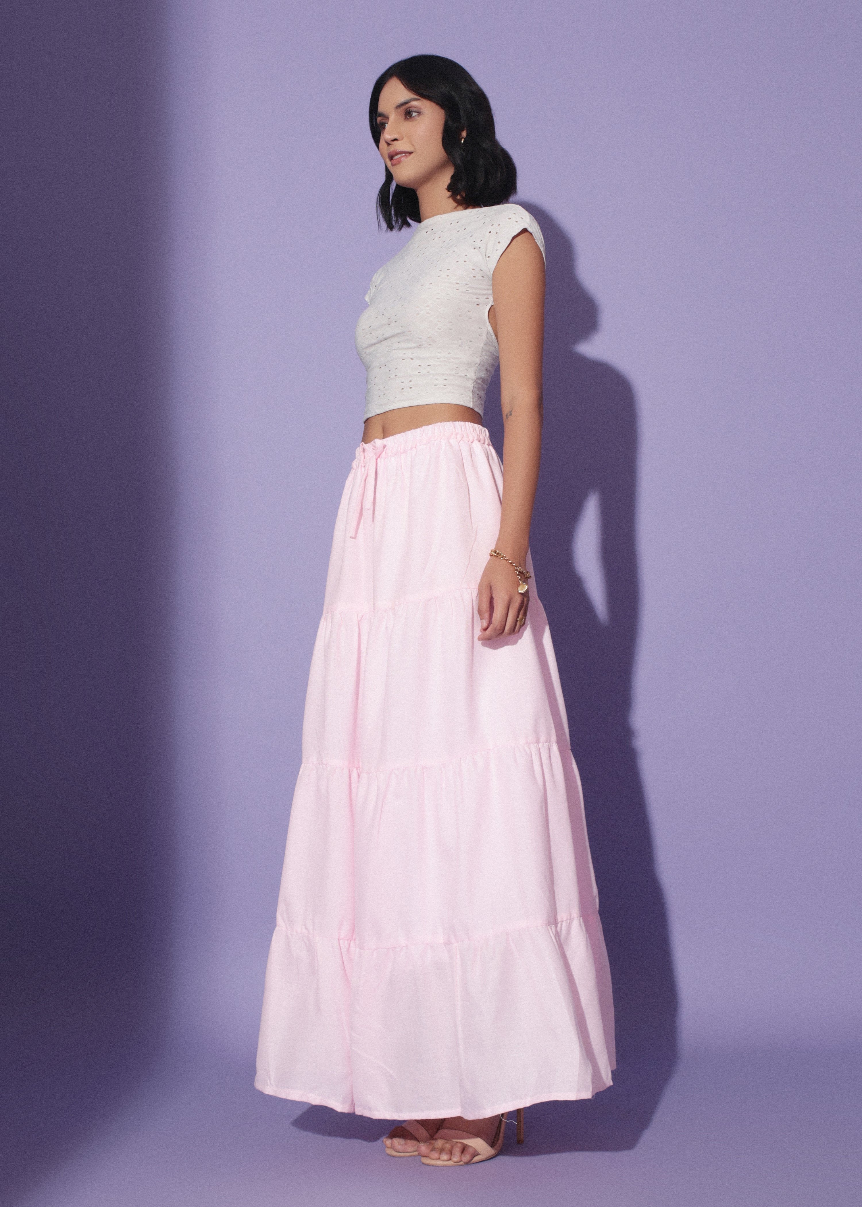 Bubblegum Bliss Pink Skirt- Studioanne