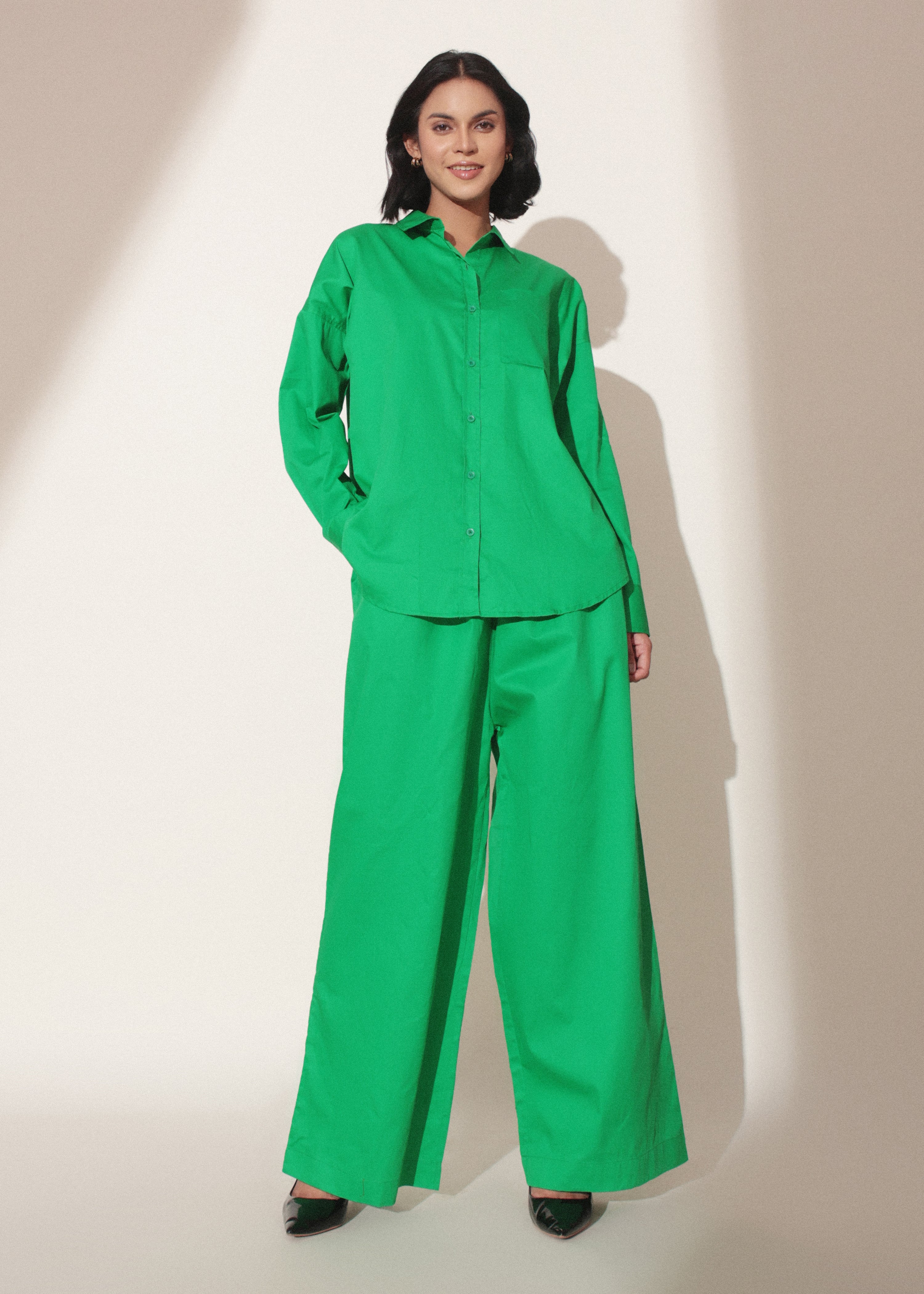 Modern Minimalist Green Coord