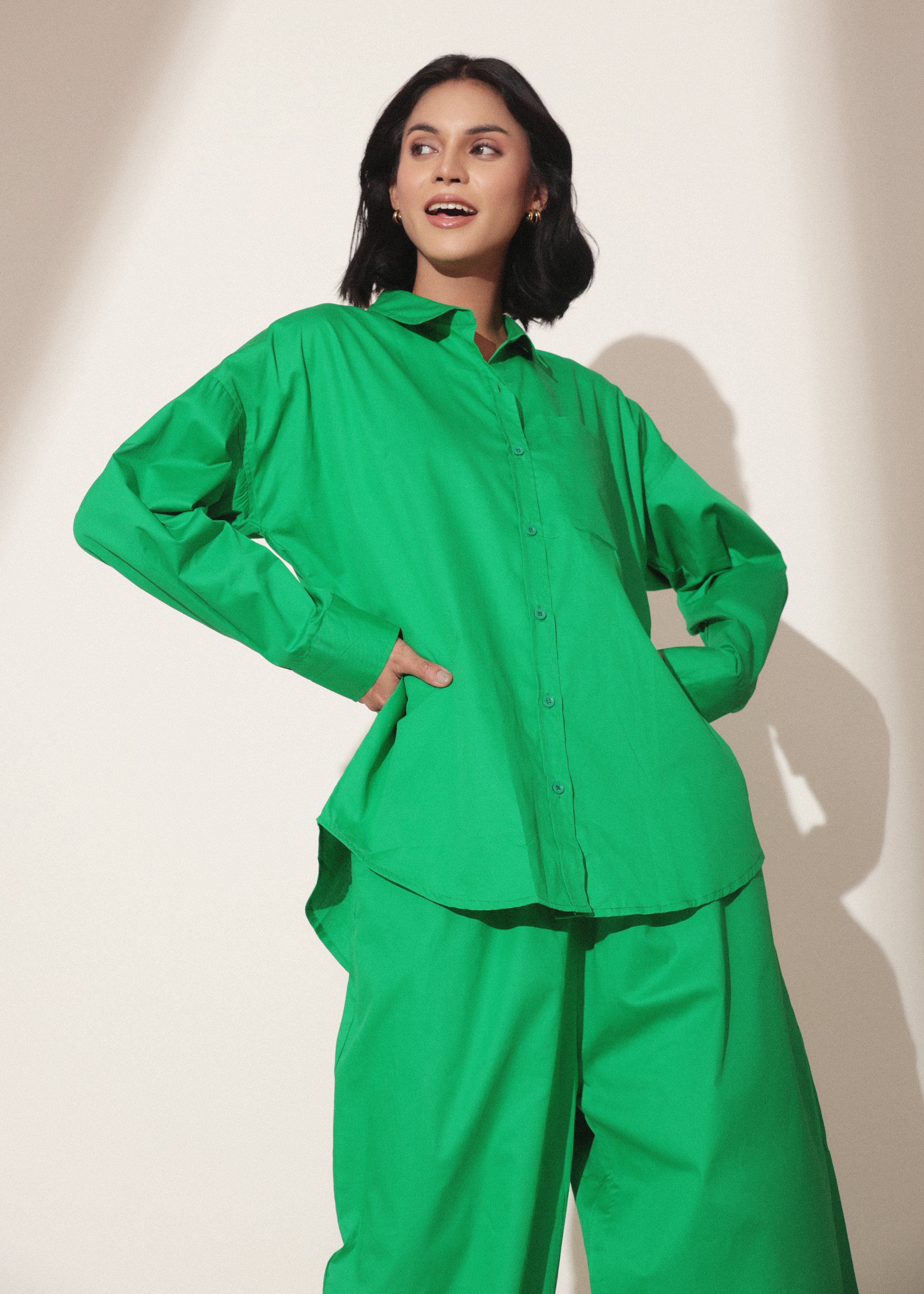 Modern Minimalist Green Coord