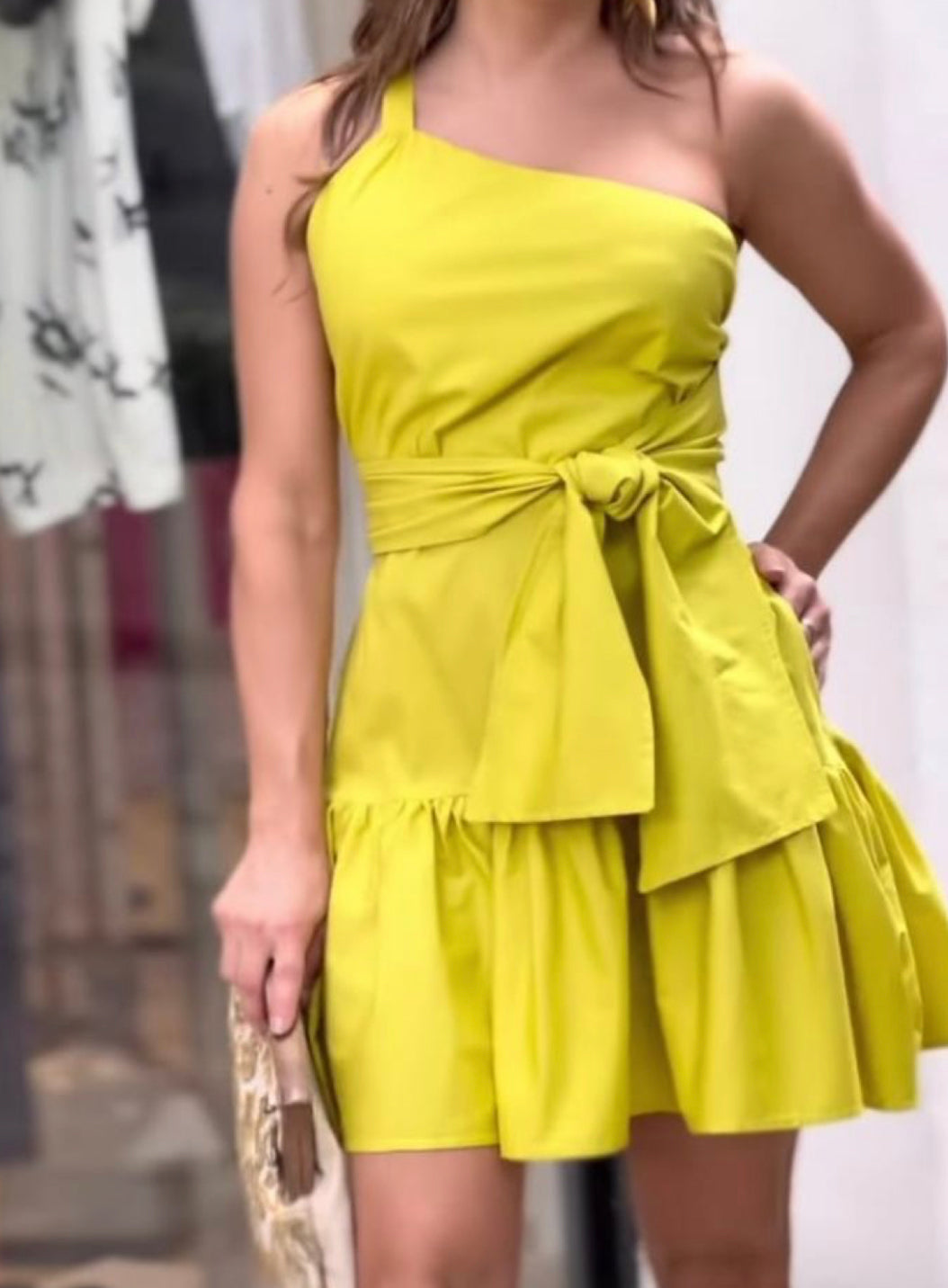 Green Apple with pockets