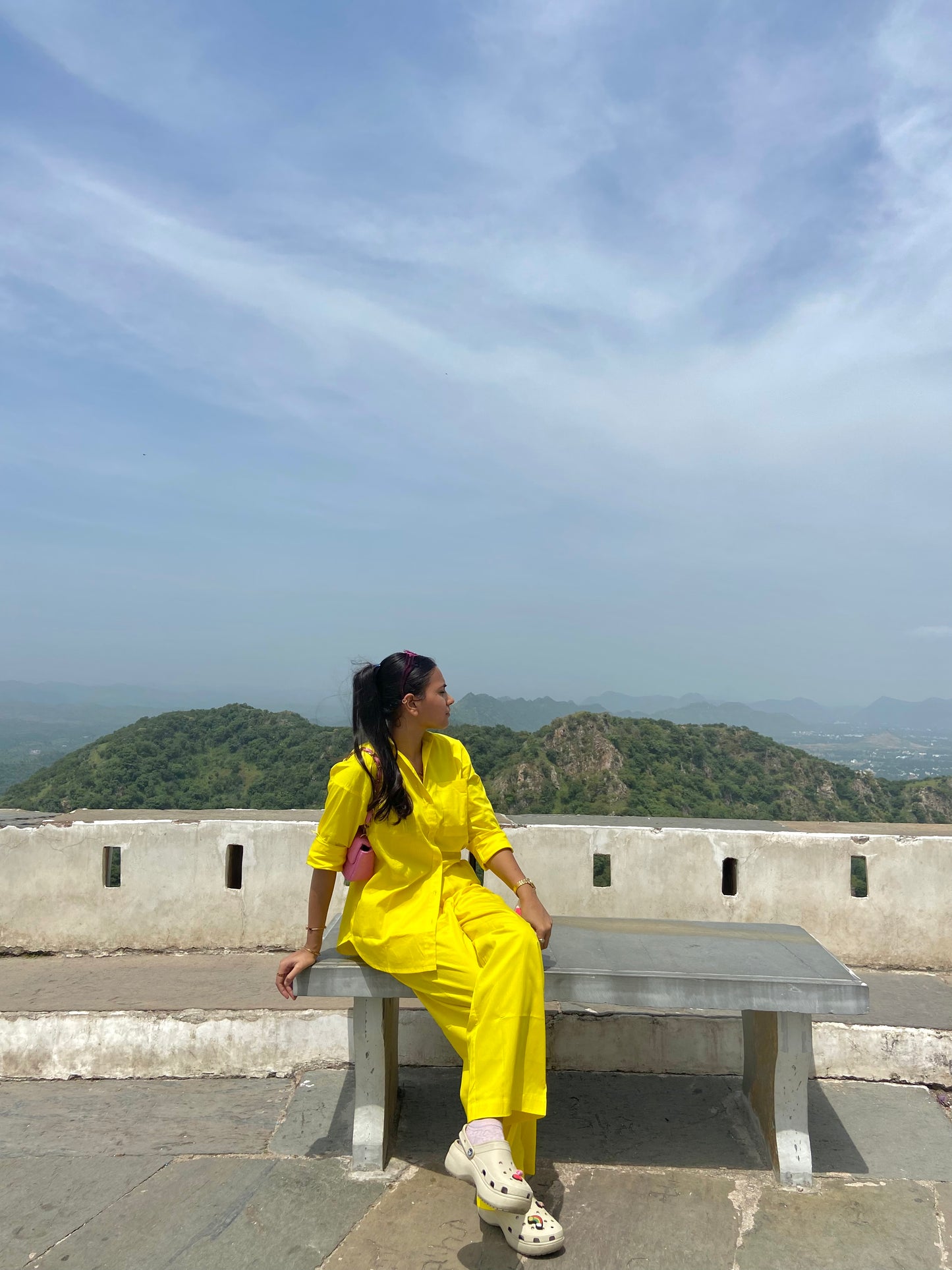 Yellow full coord set