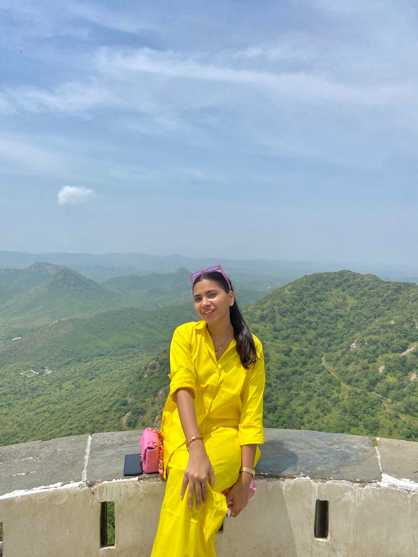Yellow full coord set