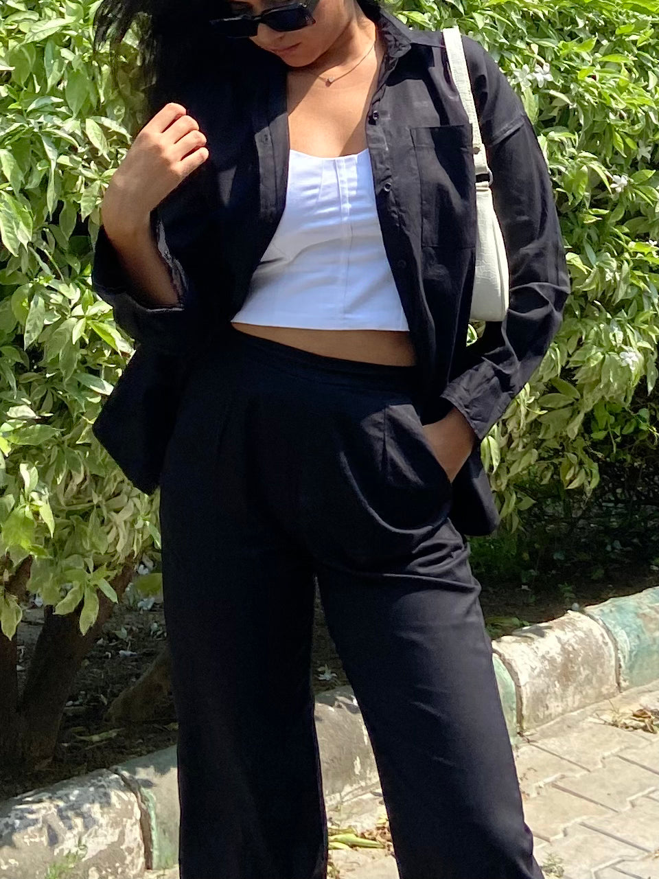 Black Linen Pants