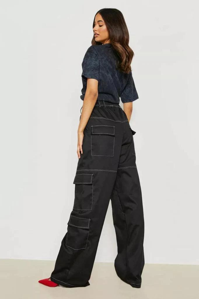 Black Cargo Pants