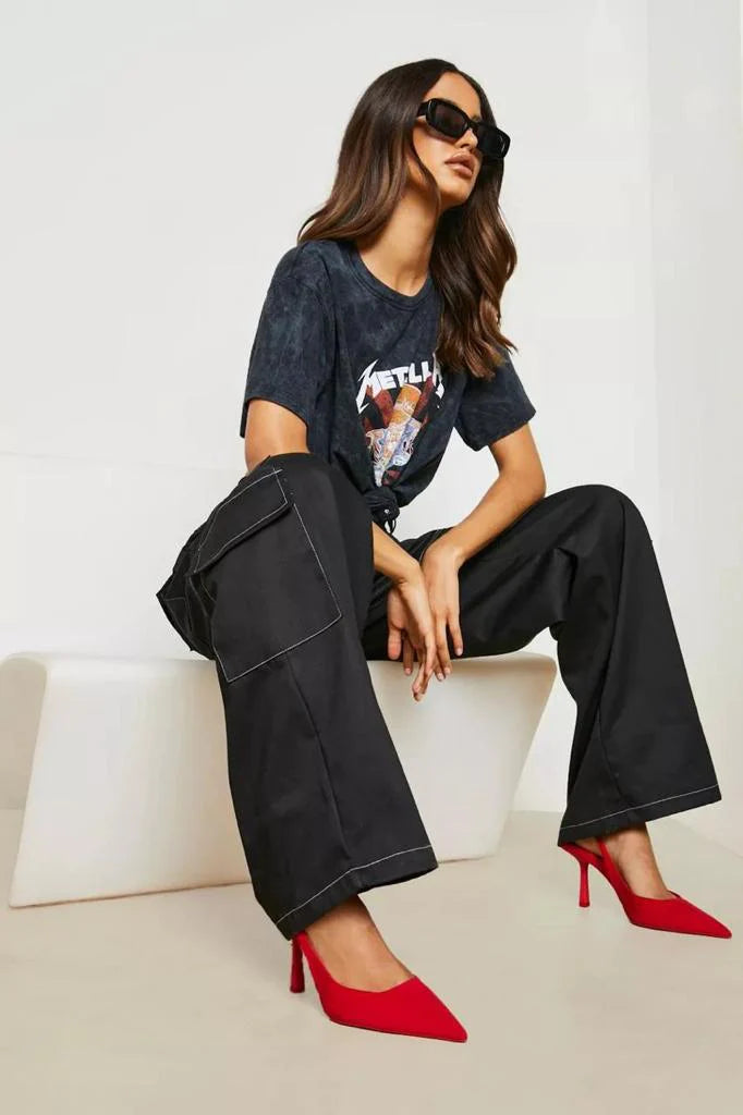 Black Cargo Pants