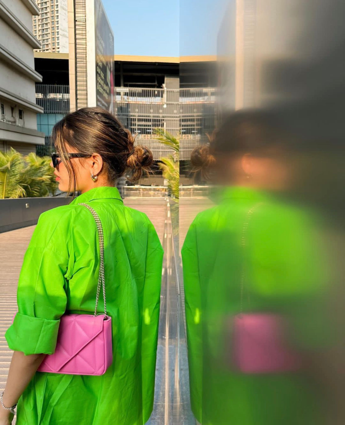 Lime Oversized Shirt