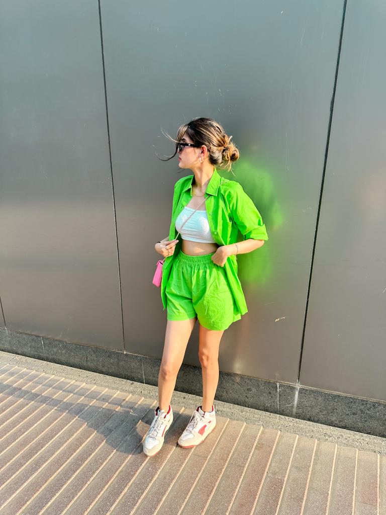 Lime Shorts