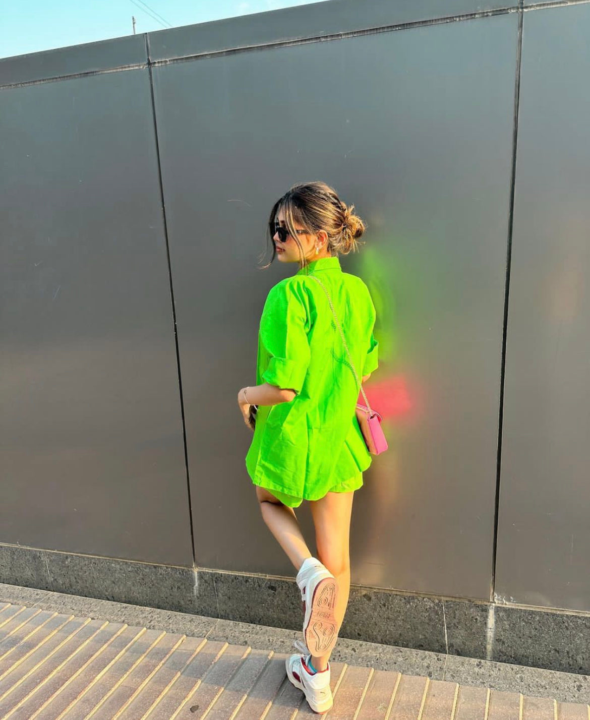 Lime Oversized Shirt