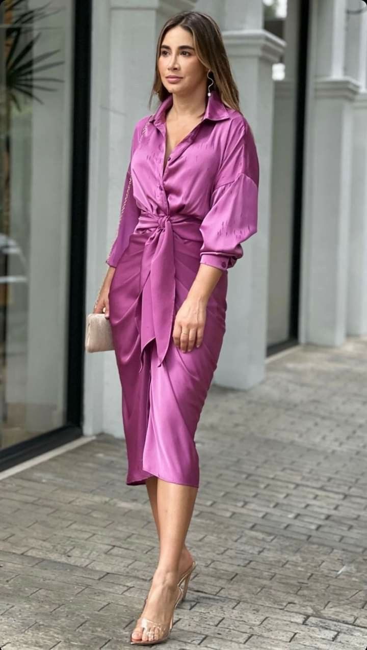 Knot Drape Dress (Made to order - ship 15-20days)