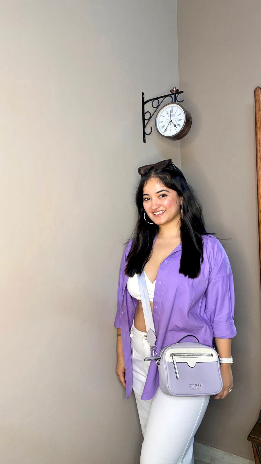 Lilac Oversized Shirt