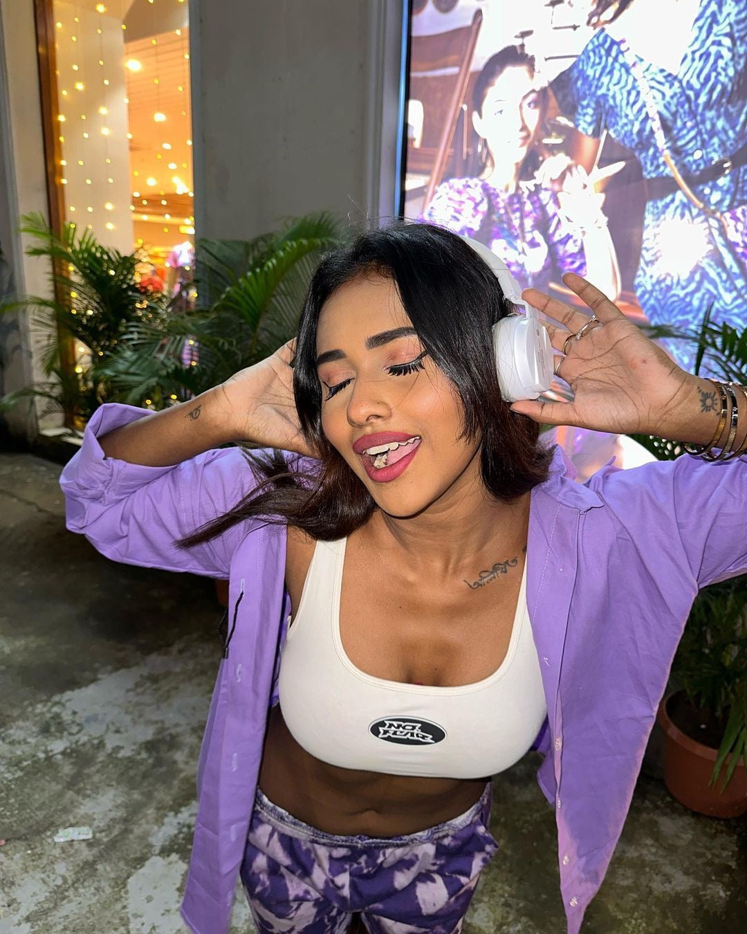 Lilac Oversized Shirt