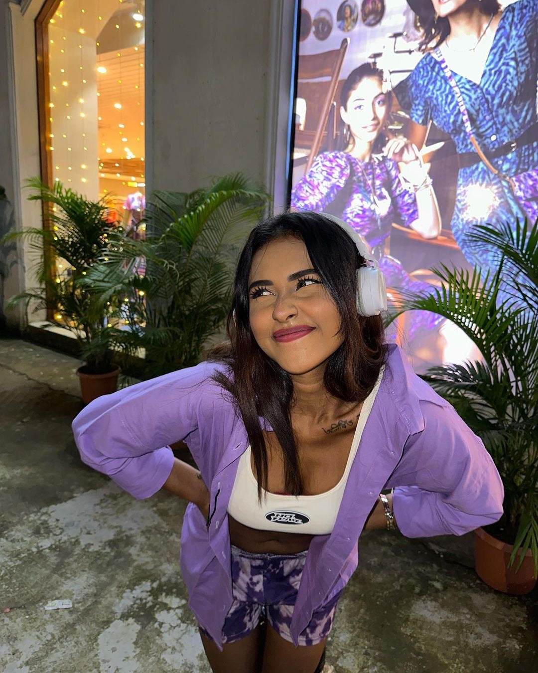 Lilac Oversized Shirt