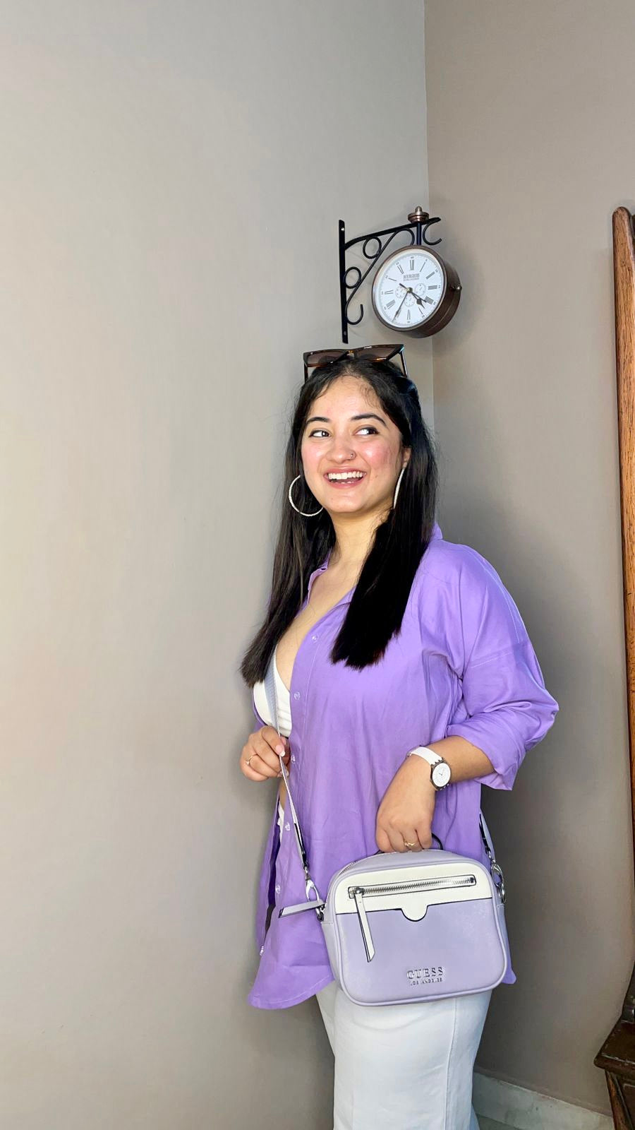 Lilac Oversized Shirt