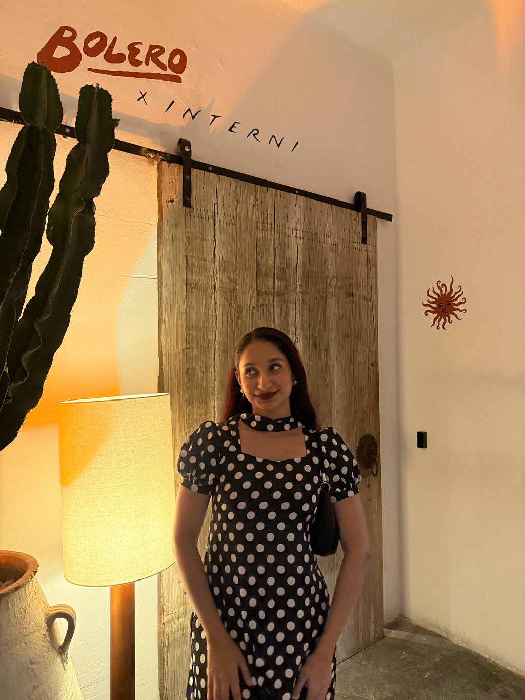 Polka Maxi Dress