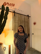 Polka Maxi Dress