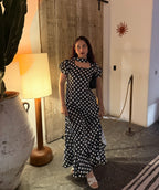 Polka Maxi Dress