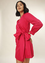 Cherry Lady Tie Dress- Studioanne