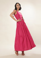 Sangria Summer Maxi Dress