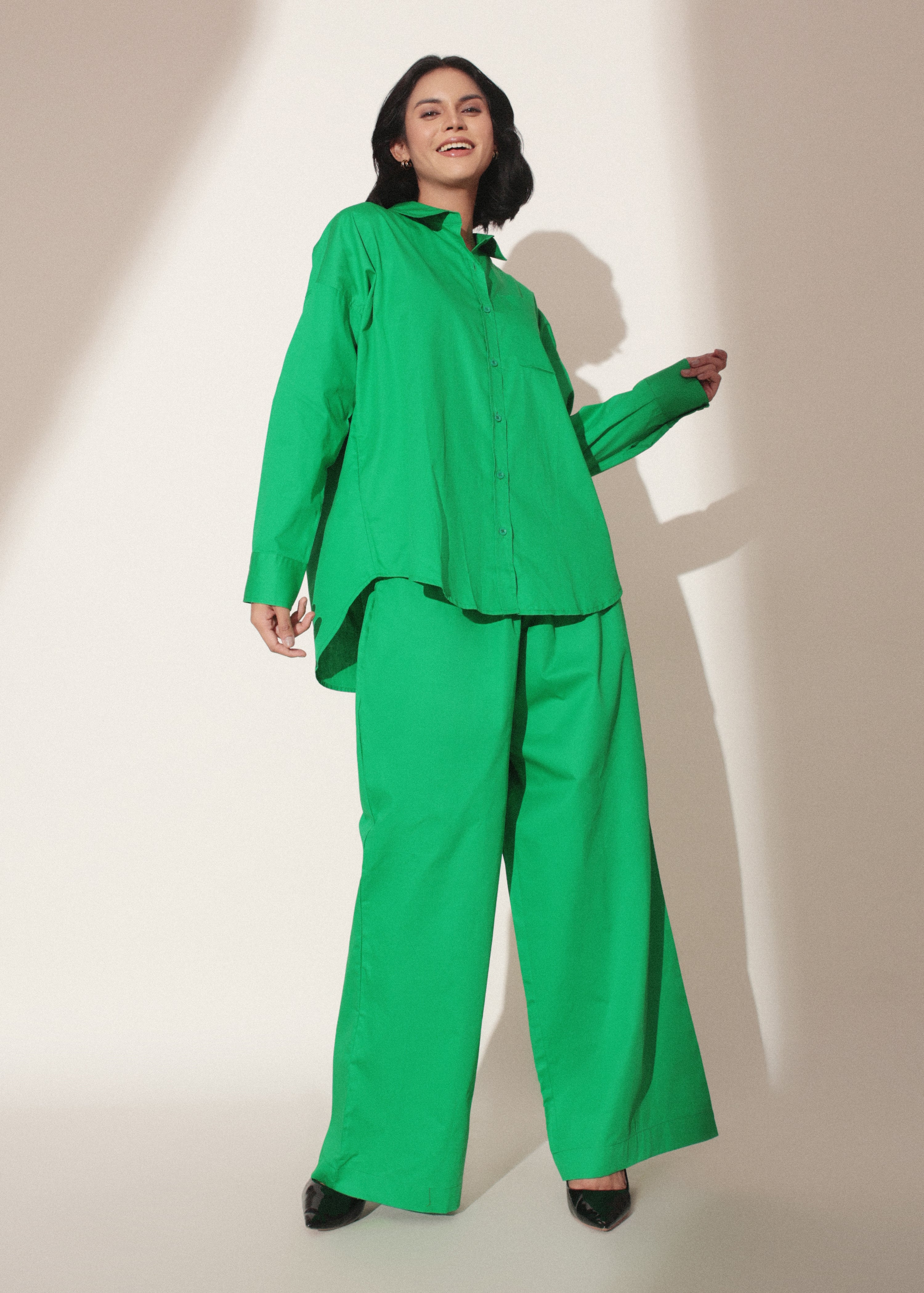 Modern Minimalist Green Coord Set