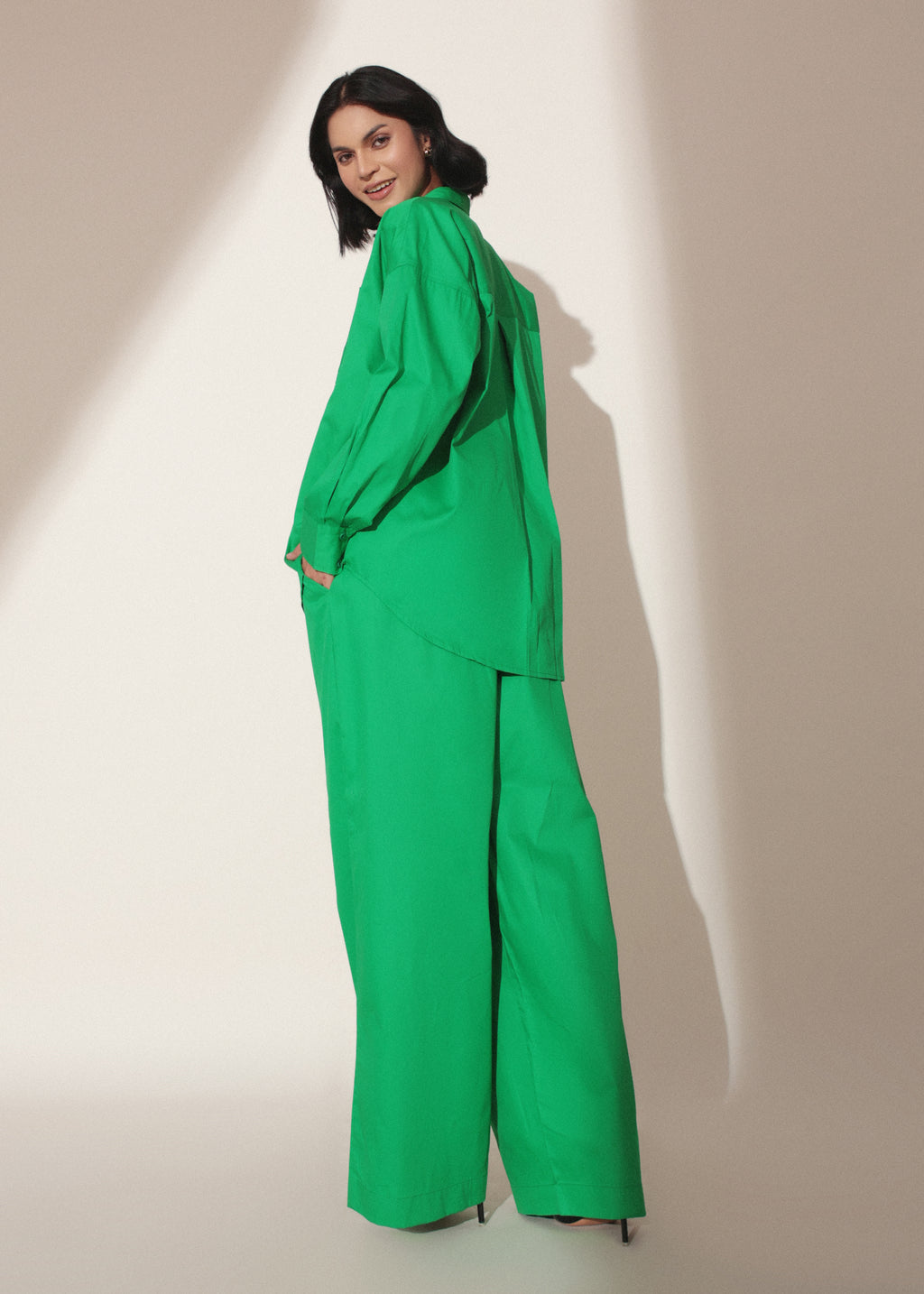 Modern Minimalist Green Coord Set
