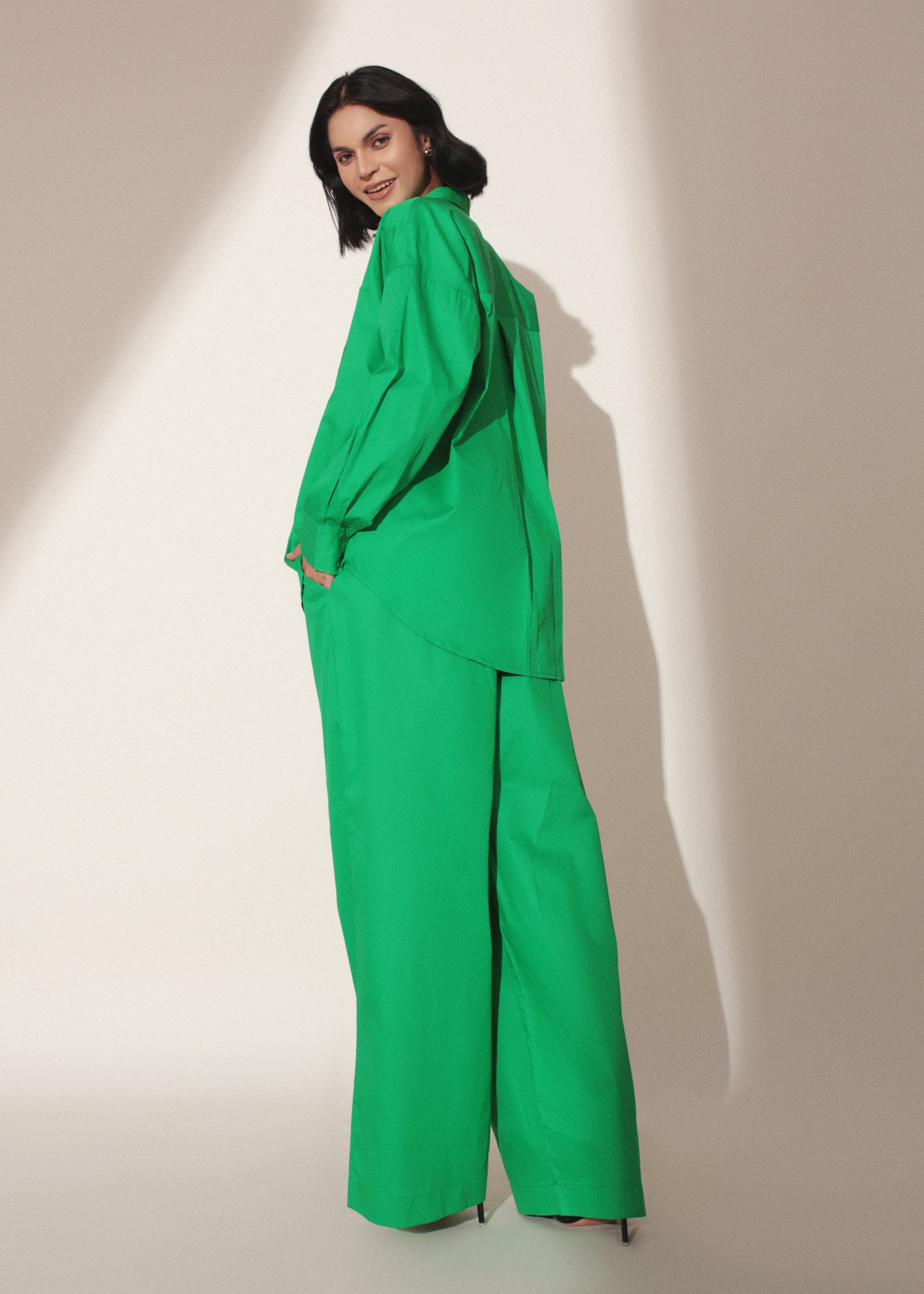 Modern Minimalist Green Coord Set