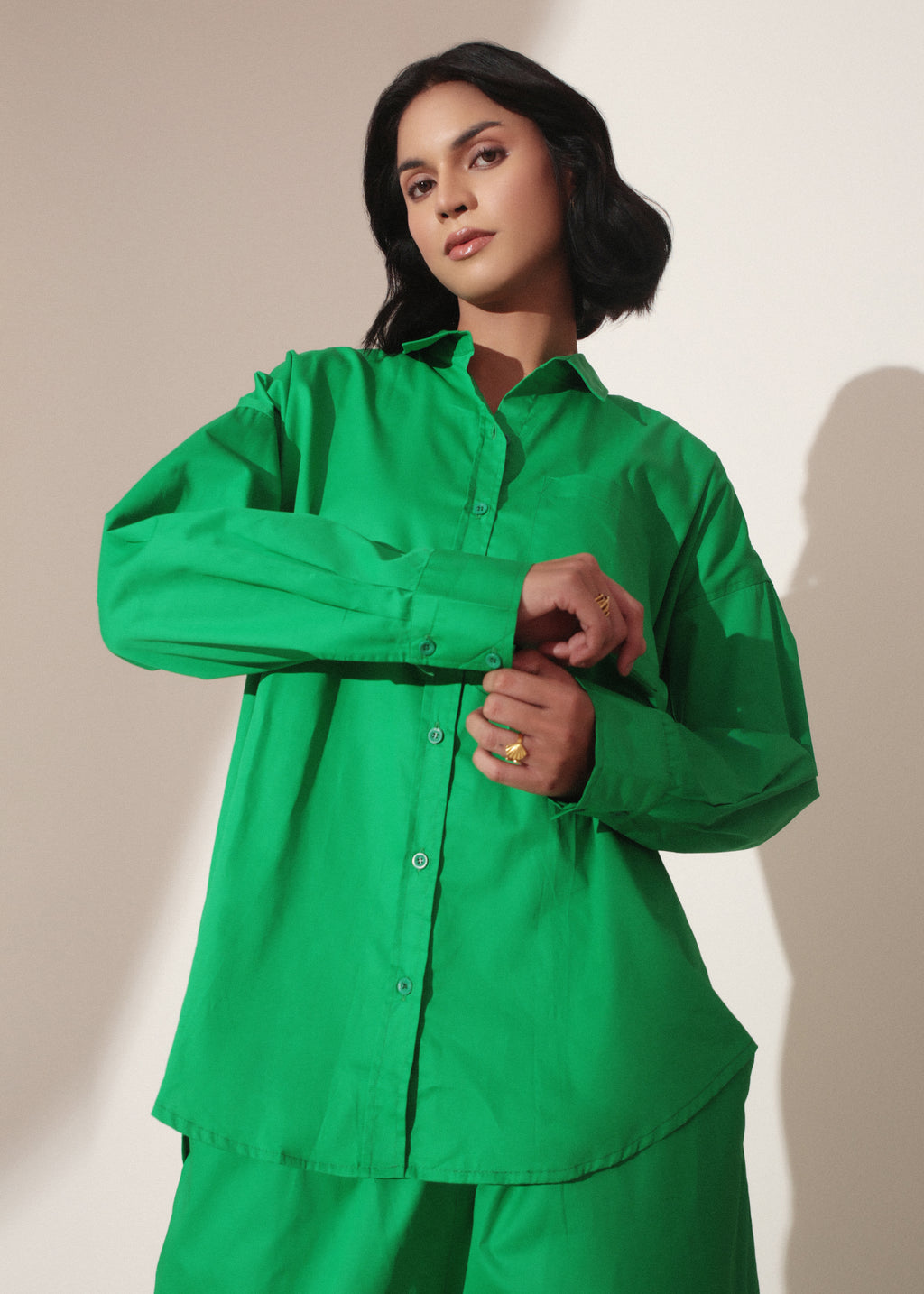 Modern Minimalist Green Coord Set