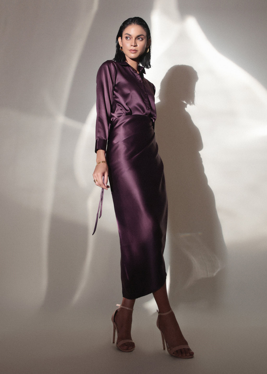 Wine Babe Coord Set for women online India 