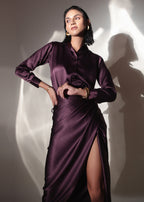 Wine Babe Coord Set for women online India 