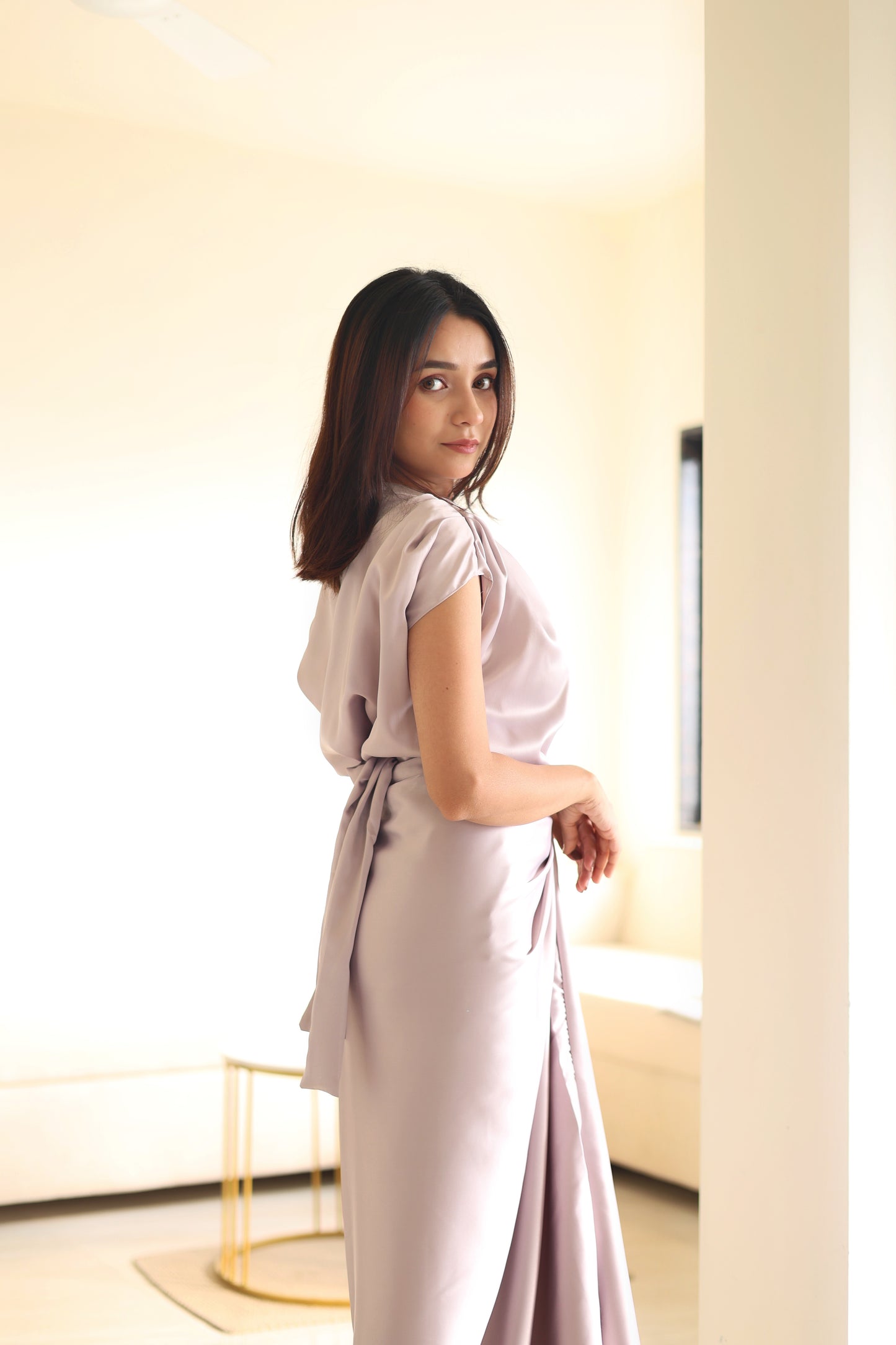 Babe 2.0 Silver  Wrap Skirt
