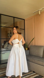 Stylish White Co-Ord Set for Women- Studioanne