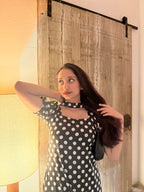 Polka Maxi Dress