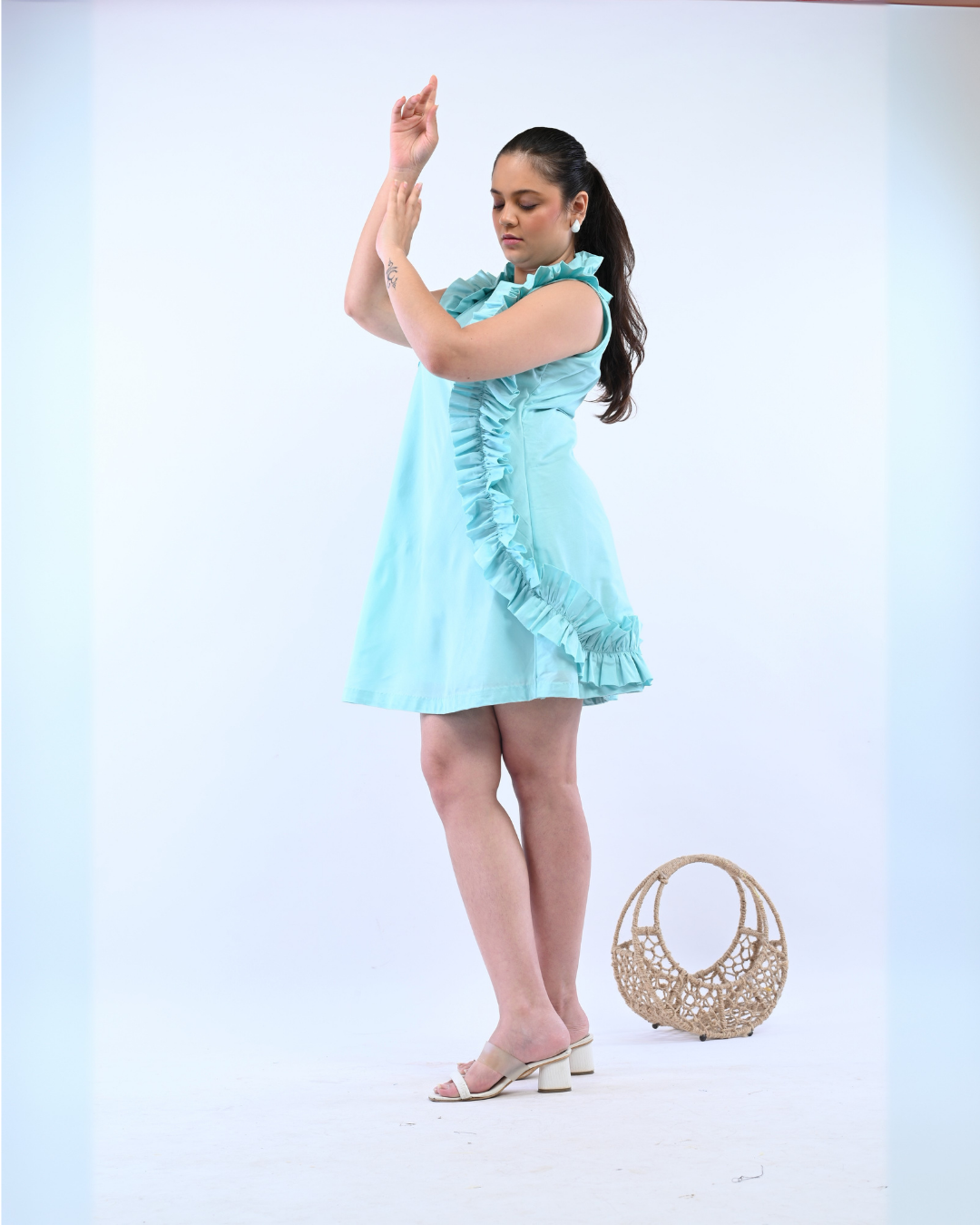 Aqua Waves Dress