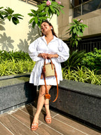 Valencia Puff Dress