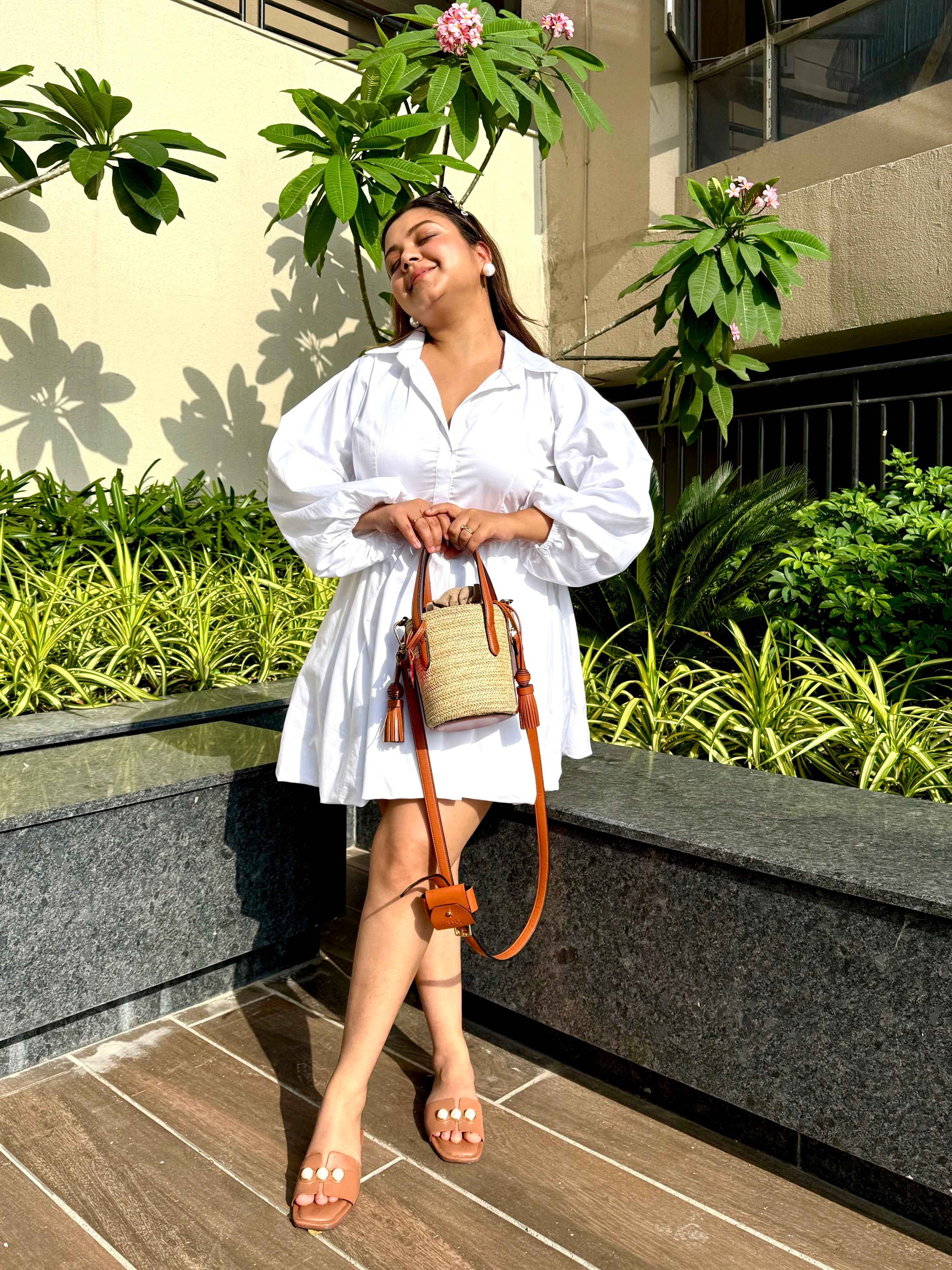 Valencia Puff Dress