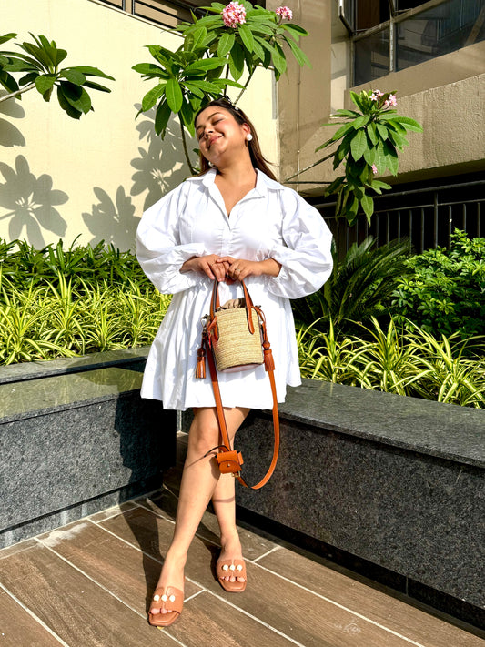 Valencia Puff Dress