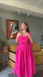 Blush Sunset Maxi Dress- Studioanne