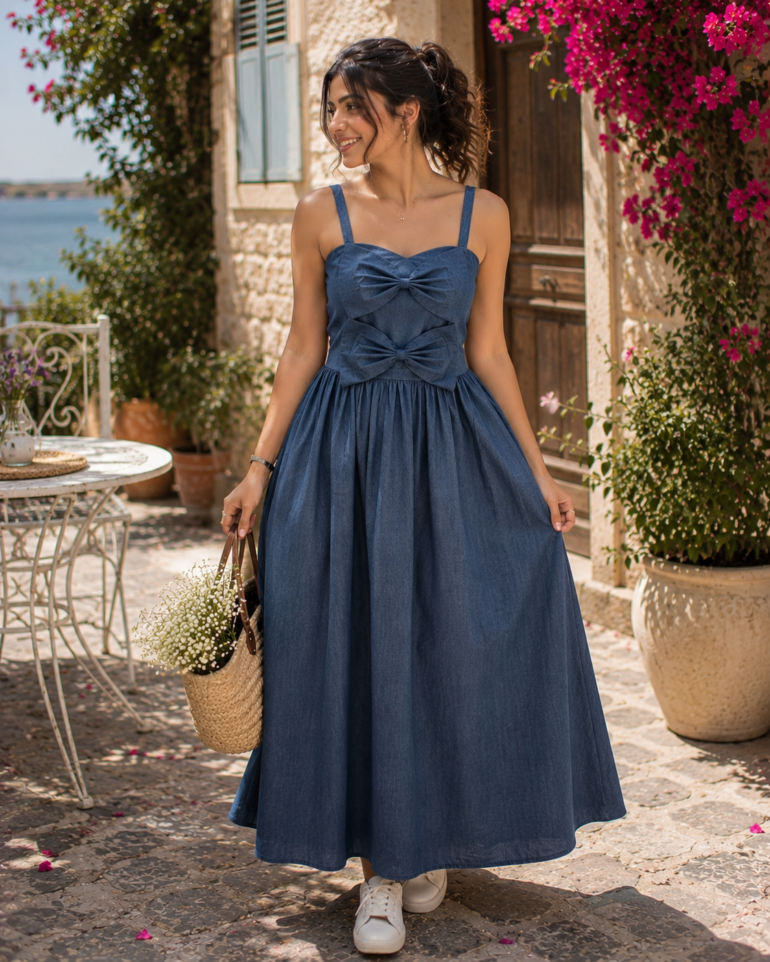 Blush Sunset Maxi Dress