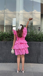 Rose Ruffle Dress
