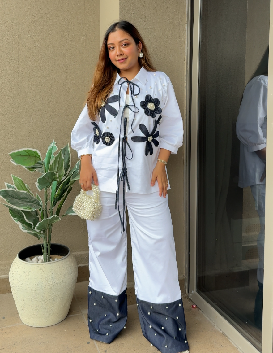 Pearl Blossom Pants
