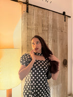 Polka Maxi Dress