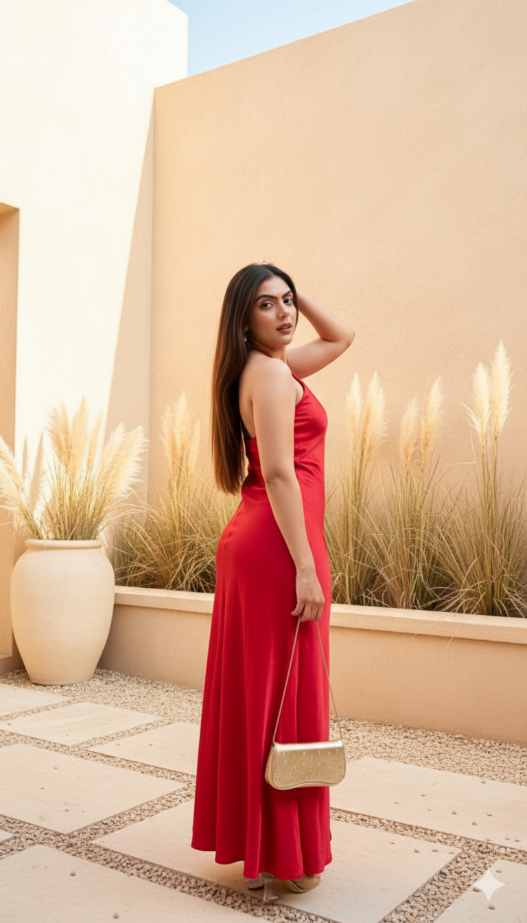 Lumina Halterneck Dress