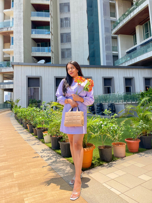 Back me up Lavender Dress