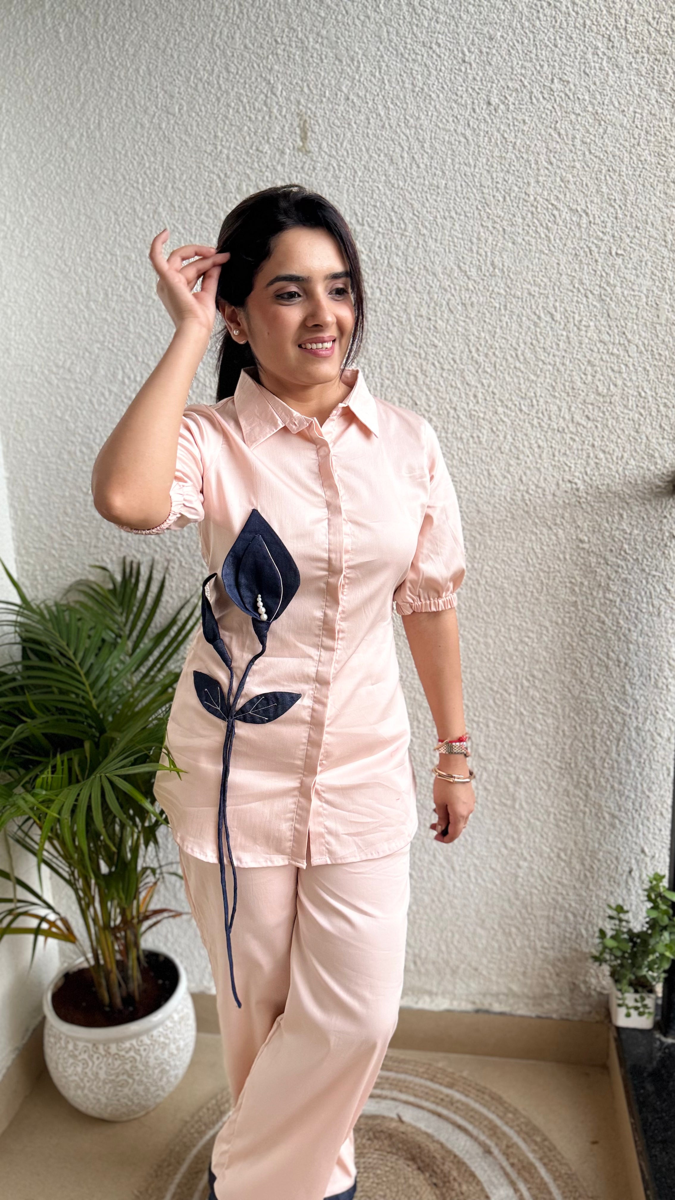 Denim Leaf Coord