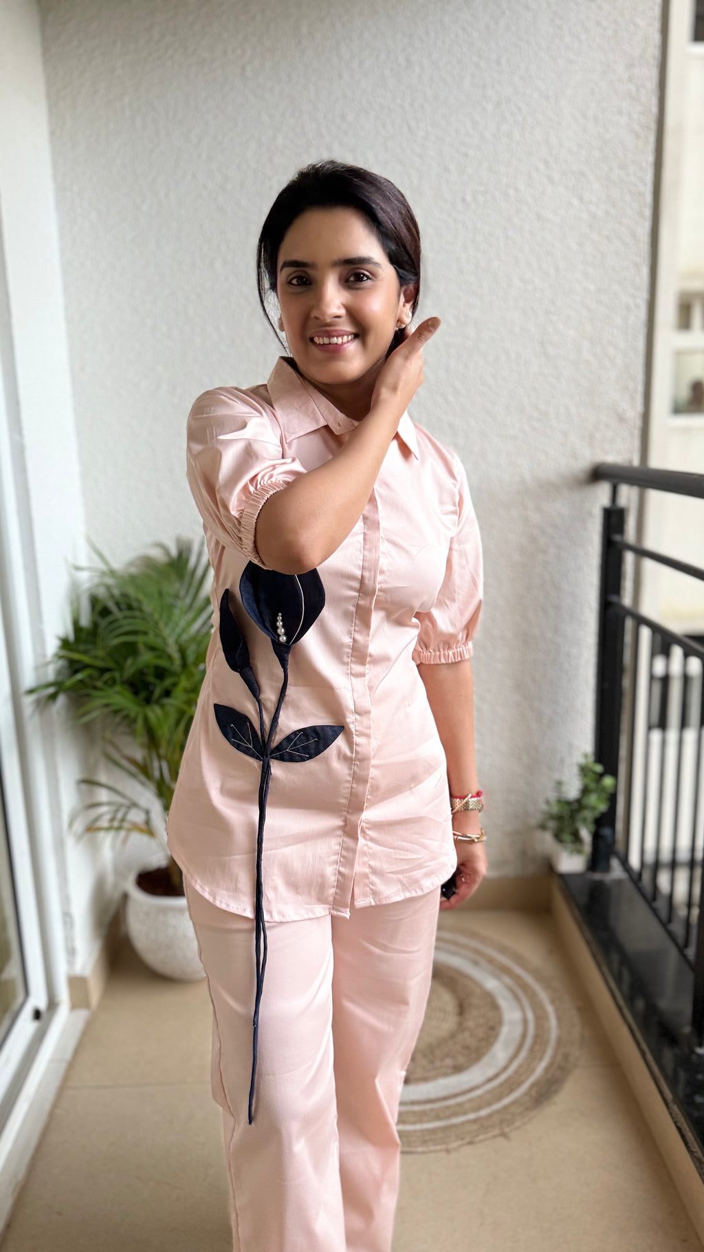 Denim Leaf Coord