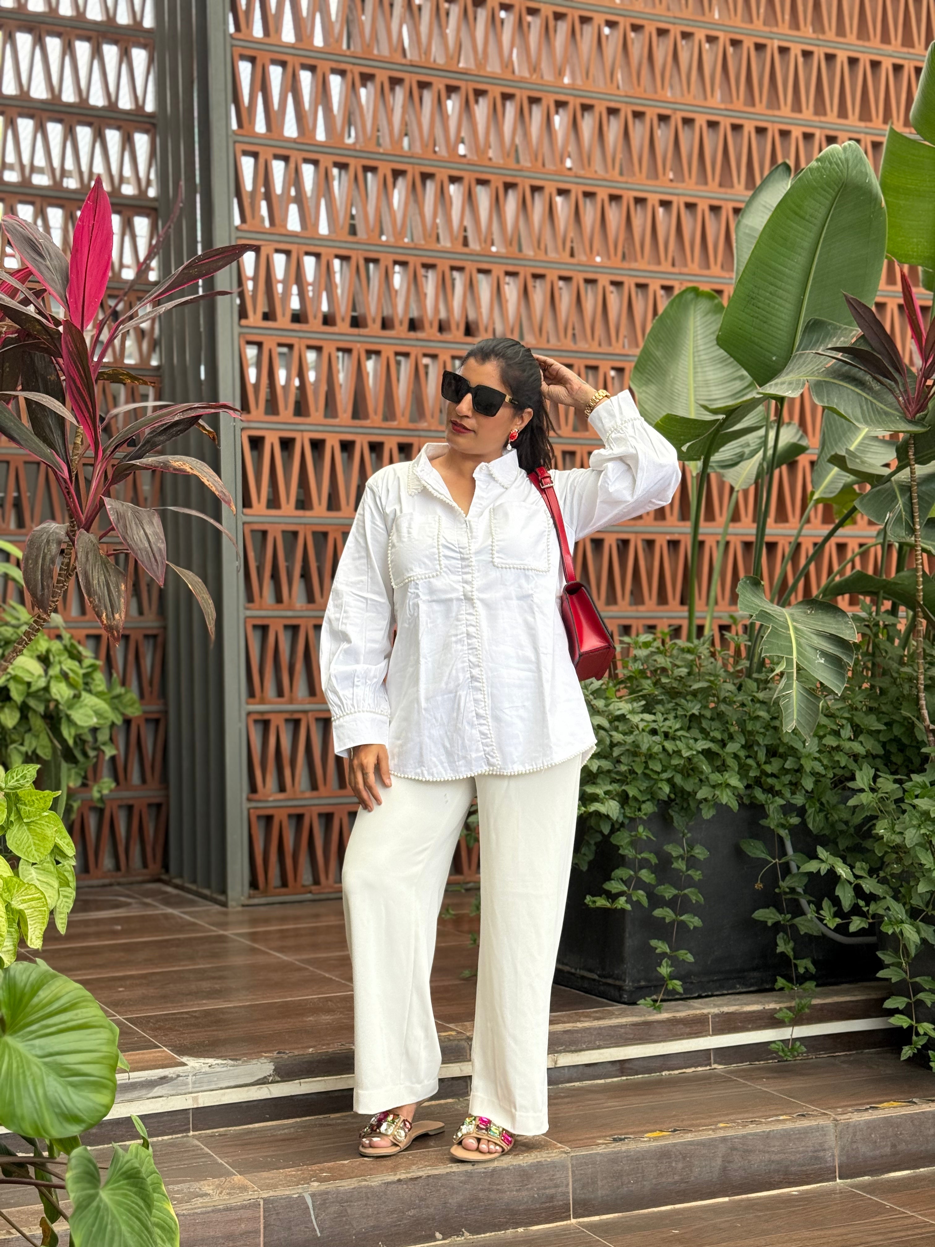 Pearl White Shirt