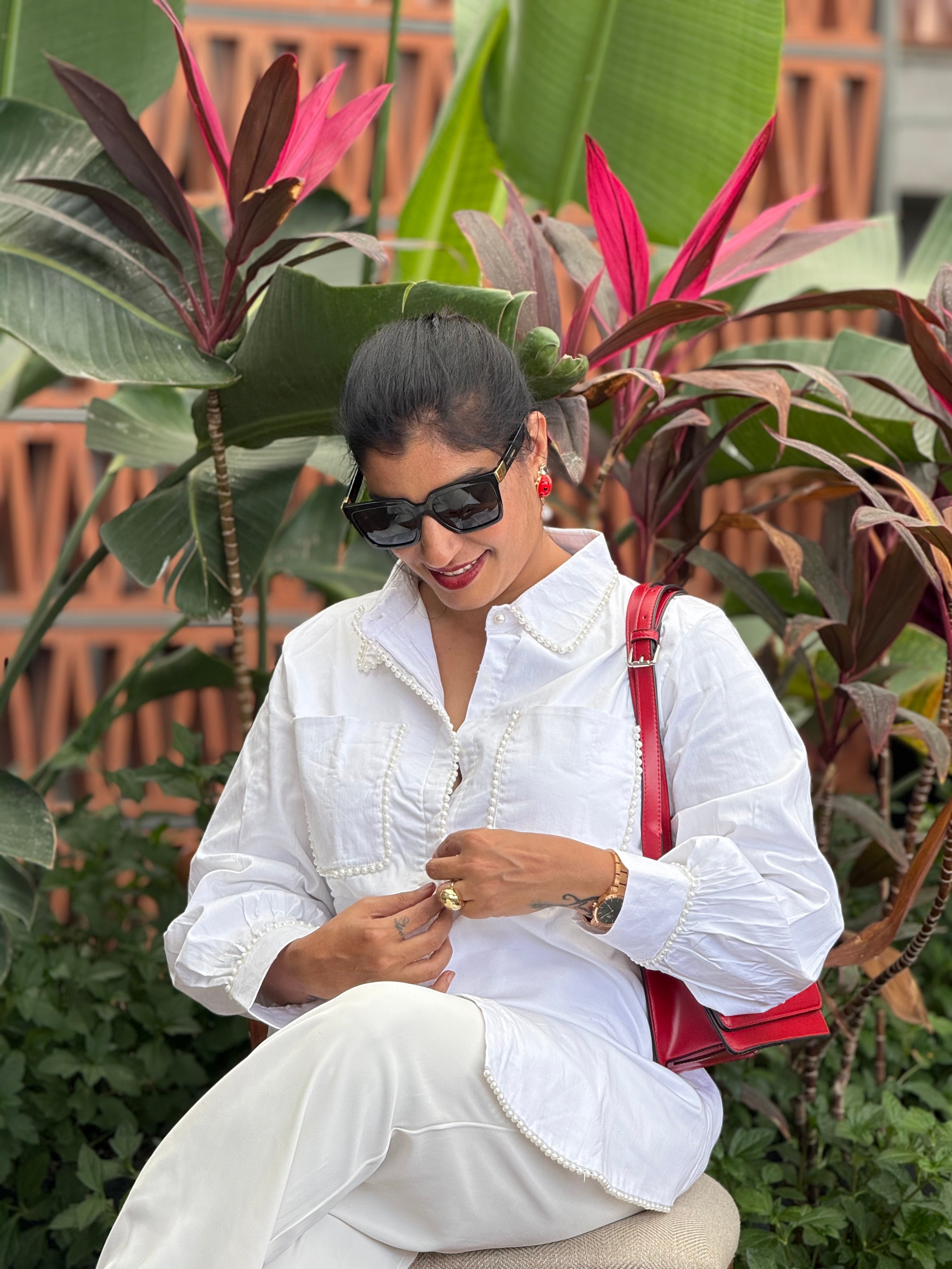 Pearl White Shirt