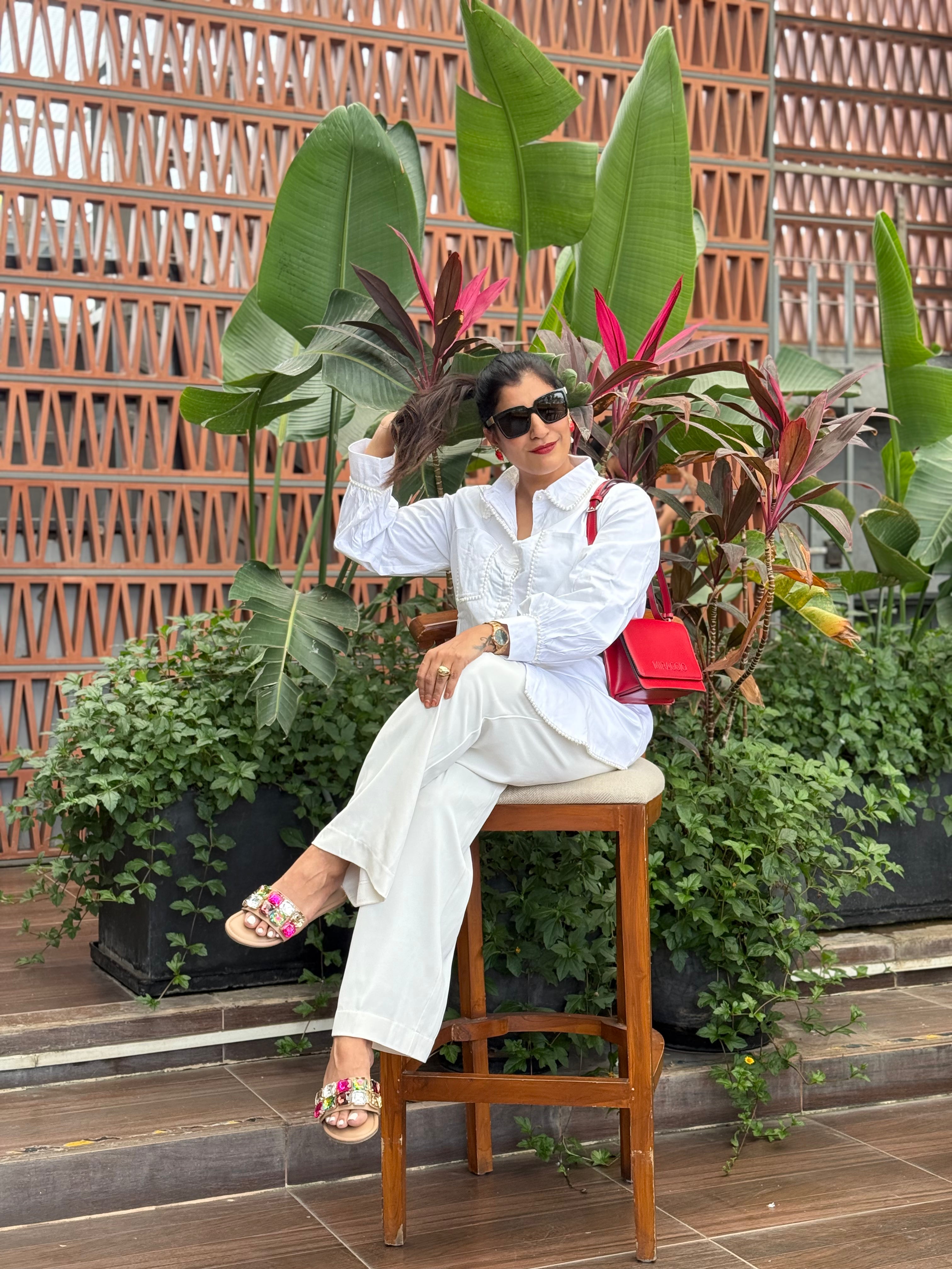 Pearl White Shirt
