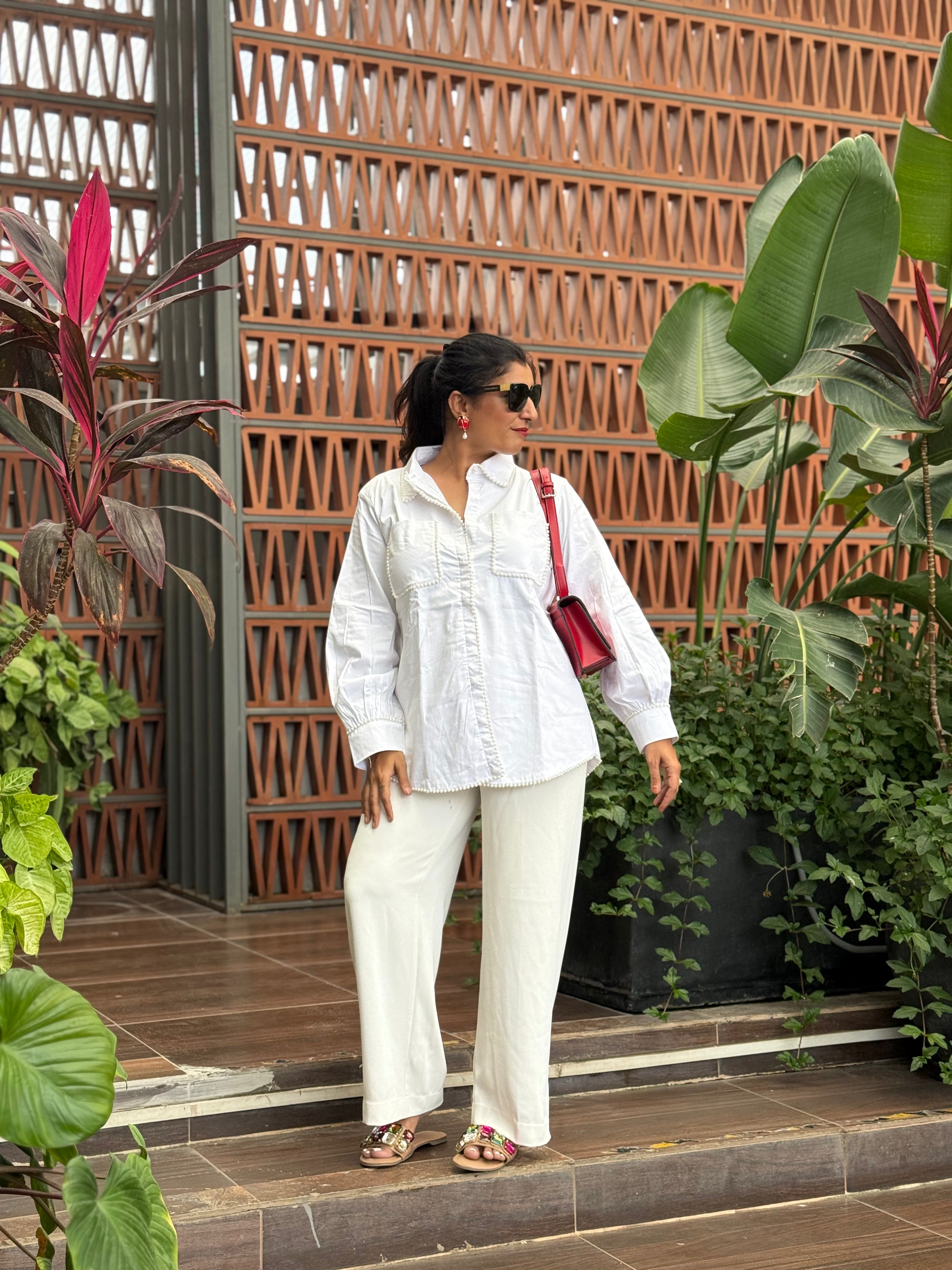 Pearl White Shirt