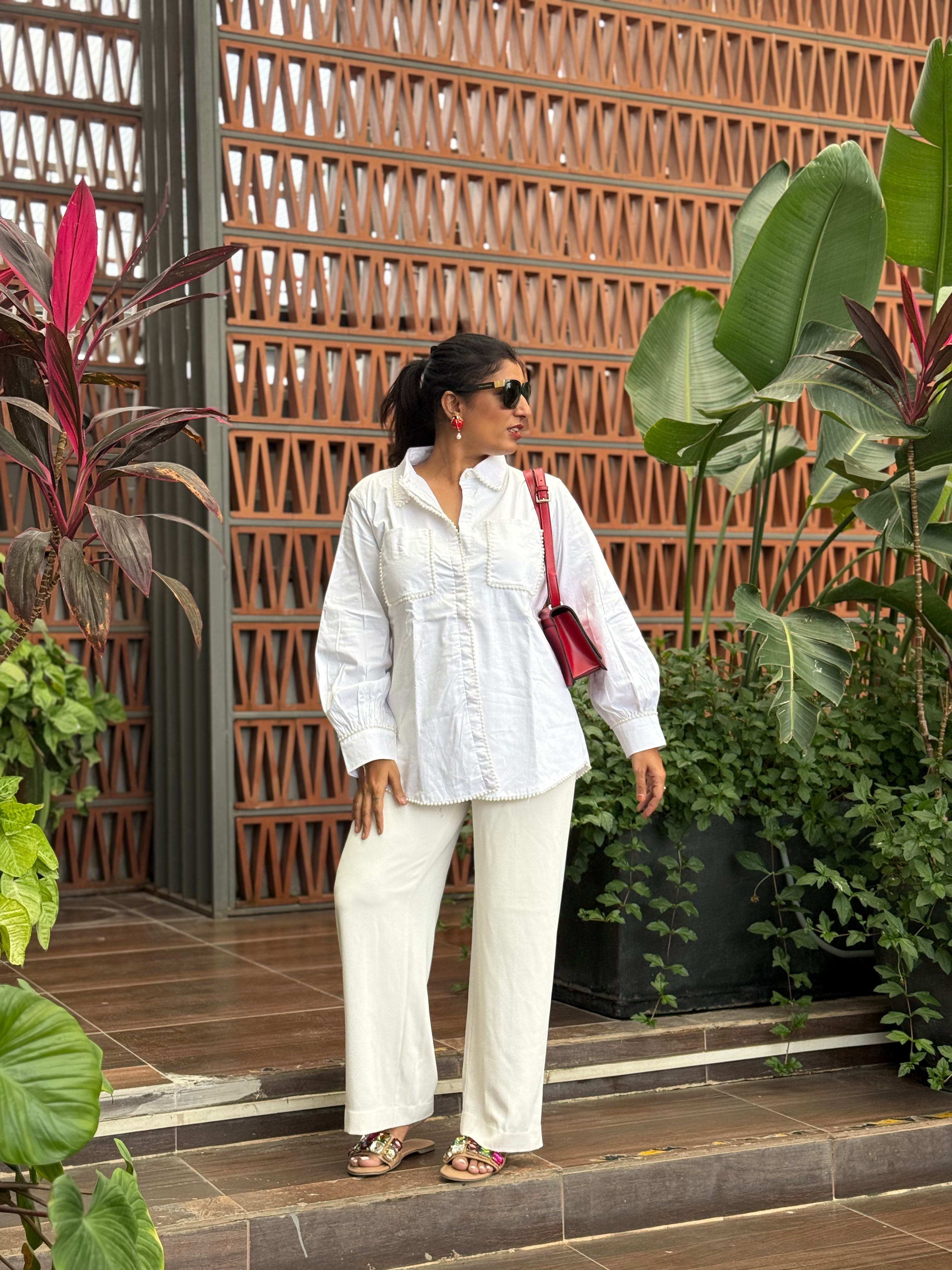 Pearl White Shirt